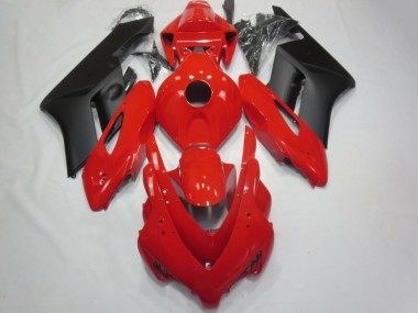 Shop 2004-2005 Honda CBR1000RR Motorcycle Fairings - Red Matte Black