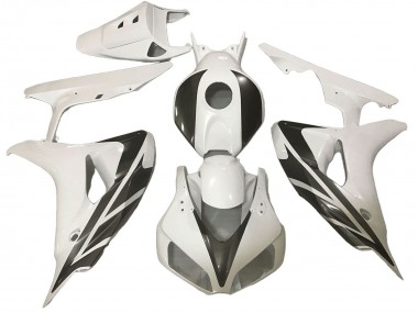 Shop 2006-2007 Honda CBR1000RR Motorcycle Fairings - White Black Stripe
