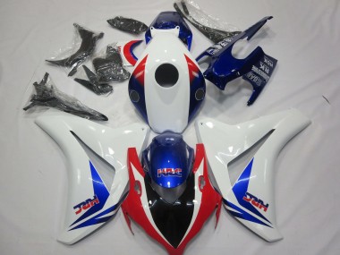 Shop 2008-2011 Honda CBR1000RR Motorcycle Fairing - White Blue Red HRC