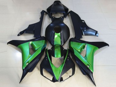 Shop 2006-2007 Honda CBR1000RR Motorcycle Fairings - Green Matte Dark Blue