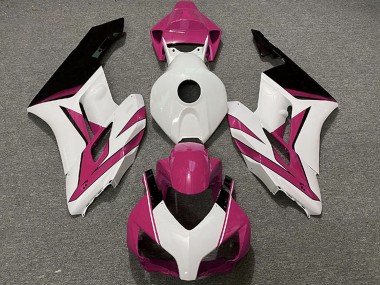 Shop 2004-2005 Honda CBR1000RR Motorcycle Fairings - Pink White Glossy Black