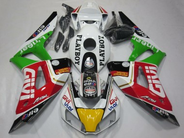 Shop 2006-2007 Honda CBR1000RR Motorcycle Fairings - White Red Green Yellow Black Givi PlayBoy