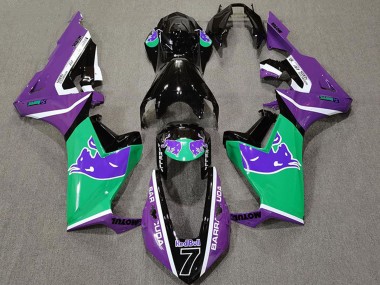Shop 2017-2023 Honda CBR1000RR Motorcycle Fairings - Purple Green Glossy Black Red Bull