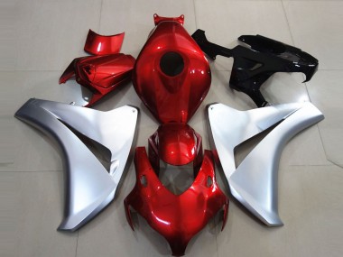 Shop 2008-2011 Honda CBR1000RR Motorcycle Fairings - Silver Red