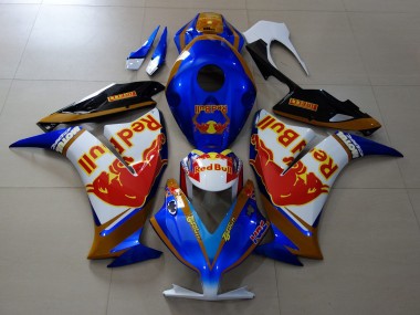 Shop 2012-2016 Honda CBR1000RR Motorcycle Fairings - White Blue Gold Red Bull
