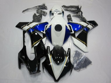 Shop 2008-2011 Honda CBR1000RR Motorcycle Fairings - White Blue Gold Glossy Black