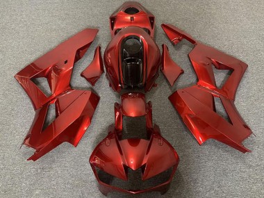 Shop 2013-2026 Honda CBR600RR Motorcycle Fairings - Candy Red and Black