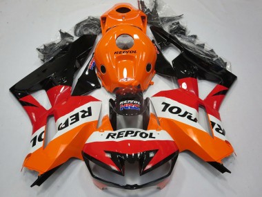 Shop 2013-2026 Honda CBR600RR Motorcycle Fairings - Orange White Red Glossy Black Repsol