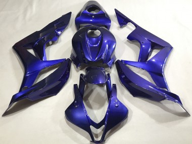 Shop 2007-2008 Honda CBR600RR Motorcycle Fairings - Blue