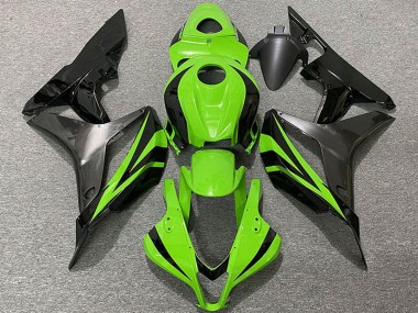 Shop 2007-2008 Honda CBR600RR Motorcycle Fairings - Green Glossy Black Grey OEM Style