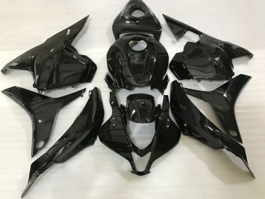Shop 2009-2012 Honda CBR600RR Motorcycle Fairings - Glossy Black