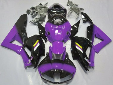 Shop 2013-2026 Honda CBR600RR Motorcycle Fairings - Purple Glossy Black White Yellow