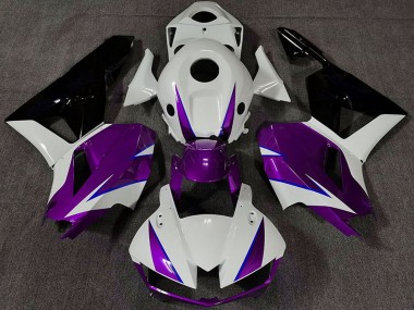 Shop 2013-2026 Honda CBR600RR Motorcycle Fairings - White Purple Blue Glossy Black