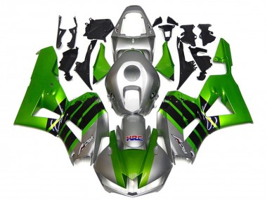 Shop 2013-2026 Honda CBR600RR Motorcycle Fairings - Silver Green Glossy Black HRC