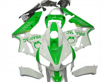 Shop 2005-2006 Honda CBR600RR Motorcycle Fairings - White Light Green Pramac