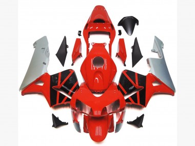 Shop 2003-2004 Honda CBR600RR Motorcycle Fairings - Silver Red Glossy Black OEM Style