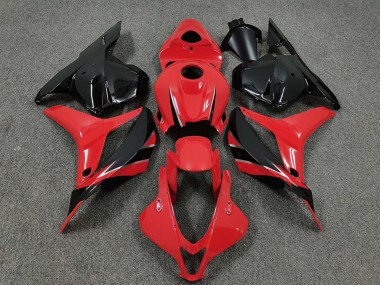 Shop 2009-2012 Honda CBR600RR Motorcycle Fairings - Red Glossy Black OEM Style