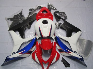 Shop 2007-2008 Honda CBR600RR Motorcycle Fairings - White Red Blue Matte Black OEM Style
