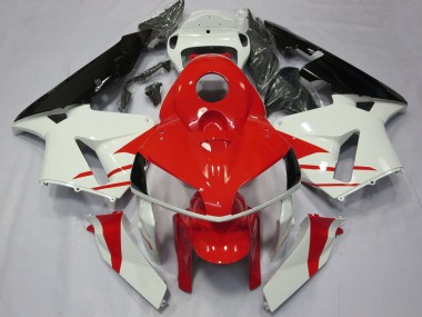Shop 2005-2006 Honda CBR600RR Motorcycle Fairings - White Red Black