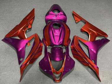 Shop 2007-2008 Honda CBR600RR Motorcycle Fairings - Violet Red