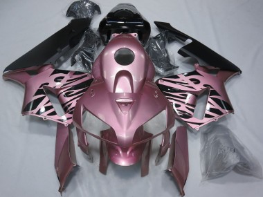 Shop 2005-2006 Honda CBR600RR Motorcycle Fairings - Rose Pink Flame