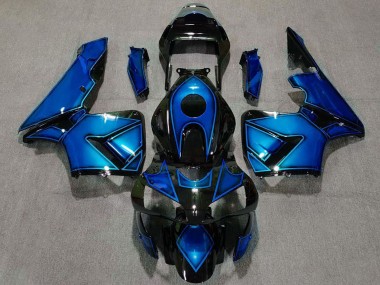 Shop 2003-2004 Honda CBR600RR Motorcycle Fairings - Blue Glossy Black