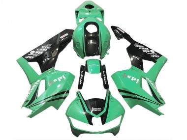 Shop 2013-2026 Honda CBR600RR Motorcycle Fairings - Green Glossy Black