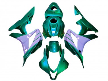 Shop 2007-2008 Honda CBR600RR Motorcycle Fairings - Turquoise Green Milky Purple