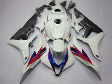 Shop 2007-2008 Honda CBR600RR Motorcycle Fairings - White Red Blue HRC