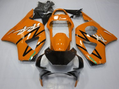 Shop 2002-2003 Honda CBR954RR Motorcycle Fairings - Orange Glossy Black
