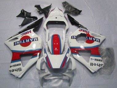 Shop 2002-2003 Honda CBR954RR Motorcycle Fairings - White Red Black Martini