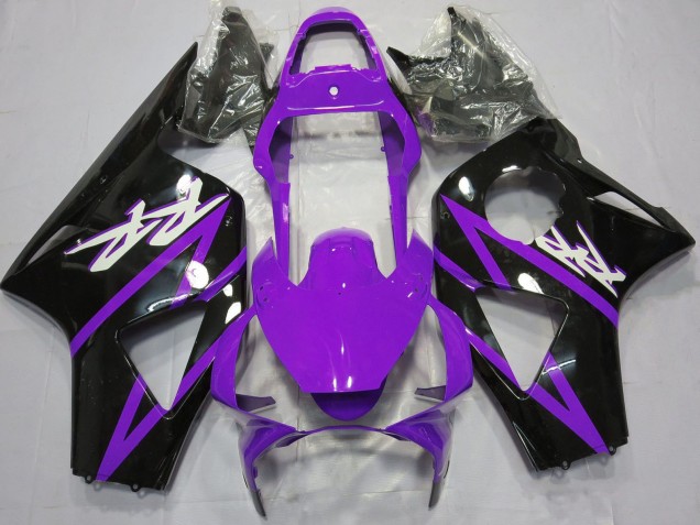2002-2003 Honda CBR954RR Motorcycle Fairings - Purple Glossy Black