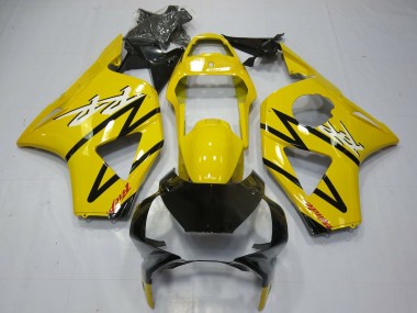 Shop 2002-2003 Honda CBR954RR Motorcycle Fairing - Yellow Glossy Black