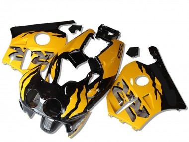 Shop 1990-1998 Honda CBR250RR Motorcycle Fairings - Yellow Glossy Black RR