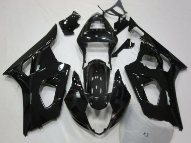Shop 2003-2004 Suzuki GSXR 1000 Motorcycle Fairings - Glossy Black