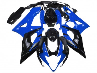 Shop 2005-2006 Suzuki GSXR 1000 Motorcycle Fairing - Blue Glossy Black
