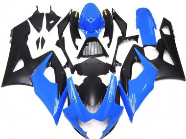 Shop 2005-2006 Suzuki GSXR 1000 Motorcycle Fairings - Blue Matte Black Yellow