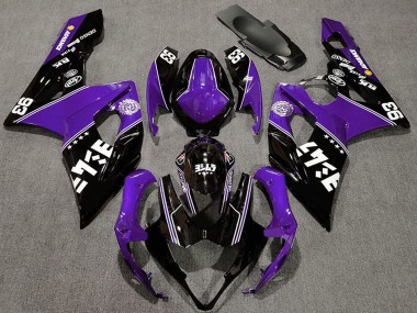 Shop 2005-2006 Suzuki GSXR 1000 Motorcycle Fairings - Purple Glossy Black White