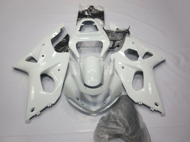 2000-2002 Suzuki GSXR 1000 Motorcycle Fairings - Glossy White