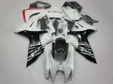 Shop 2011-2024 Suzuki GSXR 600 / GSXR 750 Motorcycle Fairings - White Glossy Black Red