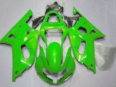 Shop 2001-2003 Suzuki GSXR 600 / GSXR 750 Motorcycle Fairings - Green
