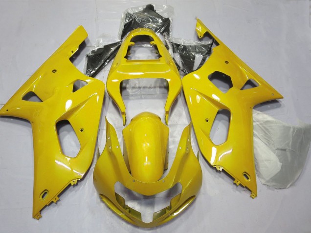 2001-2003 Suzuki GSXR 600 / GSXR 750 Motorcycle Fairings - Yellow
