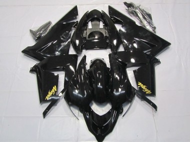 Shop 2004-2005 Kawasaki ZX10R Motorcycle Fairings - Glossy Black Gold