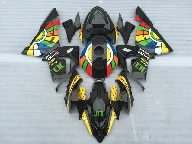 2004-2005 Kawasaki ZX10R Motorcycle Fairings - Color Wheel