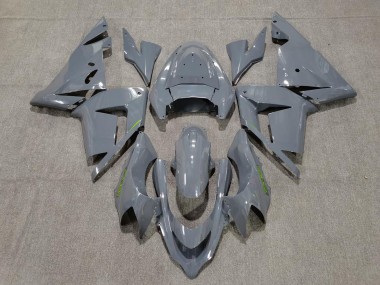 Shop 2004-2005 Kawasaki ZX10R Motorcycle Fairings - Glossy Grey Green