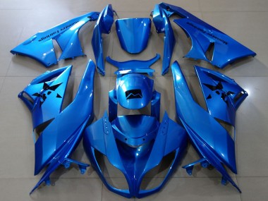 Shop 2009-2012 Kawasaki ZX6R Motorcycle Fairings - Blue