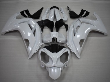 Shop 2009-2011 Kawasaki Ninja 650R Motorcycle Fairings - Pearl White