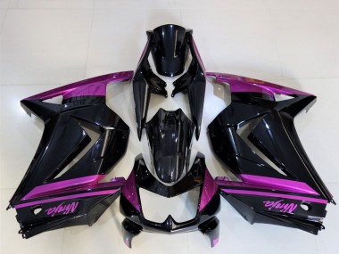 Shop 2008-2012 Kawasaki Ninja 250 Motorcycle Fairings - Glossy Black Purple