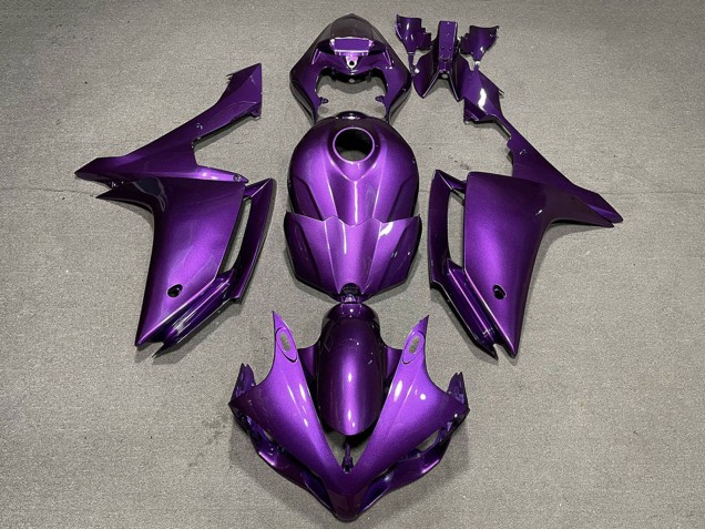 2007-2008 Yamaha R1 Motorcycle Fairings - Purple