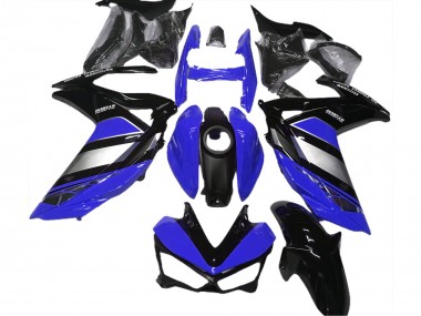 Shop 2015-2018 Yamaha R3 Motorcycle Fairing - Blue Silver Glossy Black Yamalube